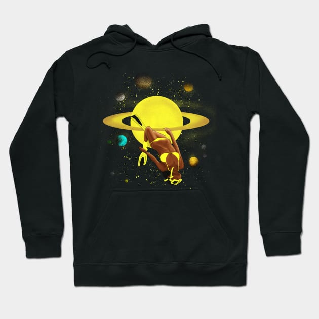 space traveler Hoodie by Artarulle